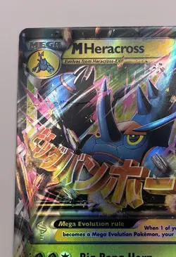 M Heracross EX 5/111 - XY Furious Fists Holo Rare Pokemon Card MP - Image 2