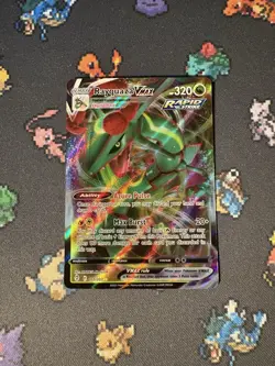 Pokemon Cards Rayquaza VMAX 111/203 Ultra Rare Evolving Skies - (NM) - Image 1
