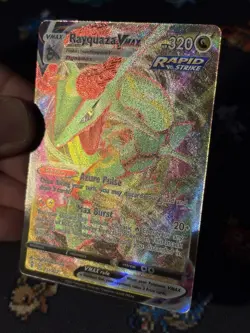 Pokemon Cards Rayquaza VMAX 111/203 Ultra Rare Evolving Skies - (NM) - Image 3