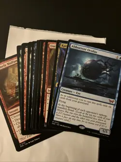 MTG Duskmourn: House of Horror Rare/Mythic/Uncommon Lot (11 High End Cards NM-M) - Image 1