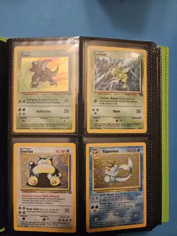 Pokemon TCG - Unlimited Jungle Complete Set 64/64 C, UC, R, HR Cards - Image 3