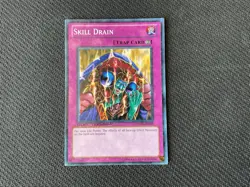 Skill Drain NM LP Duel Terminal 3 Normal Parallel Rare DT03-EN098 Yugioh Card - Image 2