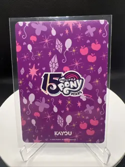 Fluttershy My Little Pony MLP Kayou English Card Moon 2 SGR MLPME02-SGR-005L5 - Image 2