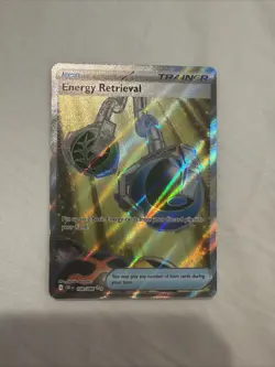 Pokemon Card - Energy Retrieval - Full Art Ultra Rare (108/086) Chaos Rising NM - Image 1