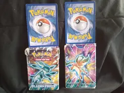 Pokemon Black & White Plasma Freeze Card Lot Tin Leafeon Glaceon Milotic Kyurem - Image 5