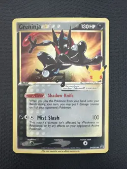 Greninja Gold Star Holo Promo Card SWSH144 Pokemon TCG - Image 1