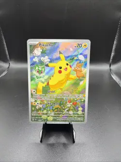 Pokemon Pikachu TCG SVP 88 Black Star Promo Holo Rare Card NM Collectors Chest - Image 1