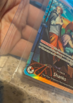 One Piece Shanks PSA Promo Card Exclusive OP09-001 Sealed - Image 5