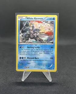 White Kyurem Holo Rare XY - Fates Collide 21/124 NM Pokemon Card - Image 1
