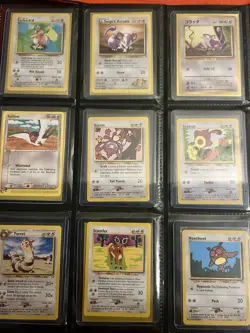 Pokemon Card Collection SOLD TOGETHER W. Binder - Image 2