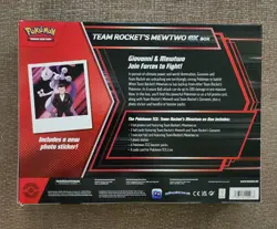 Pokemon TCG Cards Team Rocket's Mewtwo Ex Box New Sealed - Image 2