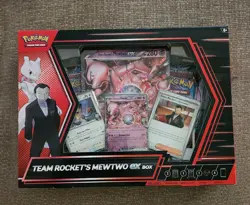Pokemon TCG Cards Team Rocket's Mewtwo Ex Box New Sealed - Image 3