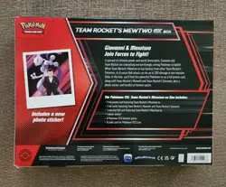 Pokemon TCG Cards Team Rocket's Mewtwo Ex Box New Sealed - Image 4