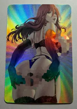 SEXY HEROINE WAIFU Katarina LEAGUE OF LEGENDS ACG PREMIUM HOLO CARD NM - Image 1