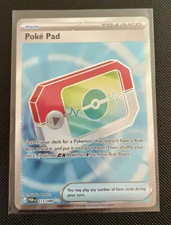 ✅ Pokemon Poke Pad Uncommon Trainer Card POR 113/088 2026 - Image 1