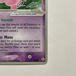 Mew Ex 88/92 - World Championship Series 2007 Promos - Pokemon Card TCG NM - Image 5