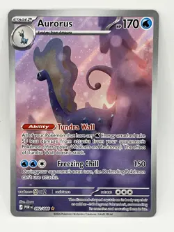 Aurorus 092/088 Perfect Order Secret Rare Pokemon Card NM - Image 3
