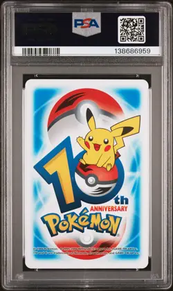 2006 POKEMON CENTER 10TH ANV PLAYING CARDS BLUE DECK GLALIE/SNORUNT PSA 10 - Image 2