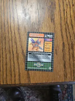 Digimon Pokemon Card Gold Holo MetalGreymon #54 U6/8 Chase Series Preview - Image 3
