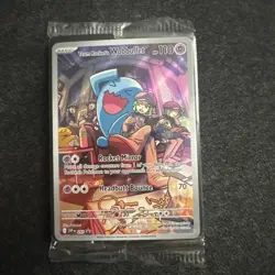 Pokemon Card Team Rocket's Wobbuffet SVP 203 Sealed Promo Destined Rivals - Image 1