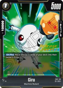 Wish For Shenron Release Event Cards Giru FB07-102 Common - Image 1