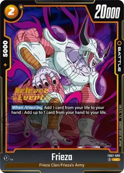 Wish For Shenron Release Event Cards Frieza FB07-089 Uncommon - Image 1