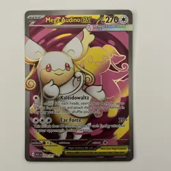 Mega Audino ex 253/217 Me: Ascended Heroes Holo Full Art Pokemon Card - Image 1