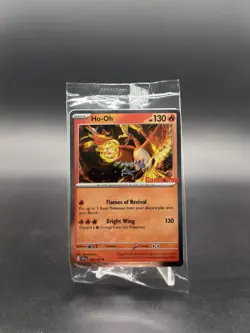 GameStop Stamped PROMO Ho-Oh Pokemon TCG trading card SEALED - Image 1
