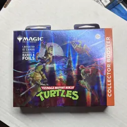Magic: The Gathering TMNT Collector Booster Box 1 Box 15 Cards English 2023 - Image 1