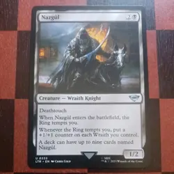 Mtg Nazgul NM (0333) Universes Beyond Lord of the Rings Tales of Middle-Earth - Image 1