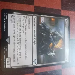 Mtg Nazgul NM (0333) Universes Beyond Lord of the Rings Tales of Middle-Earth - Image 2