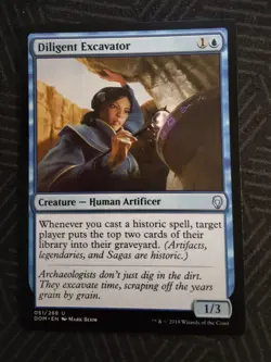 mtg diligent excavator dominaria - Image 1