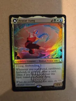 Avatar Aang / Aang, Master of Elements - Foil, NM-Mint, English - MTG - Avatar - Image 4