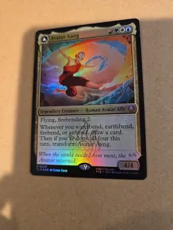 Avatar Aang / Aang, Master of Elements - Foil, NM-Mint, English - MTG - Avatar - Image 5