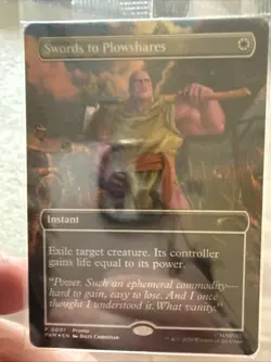 MTG Swords To Plowshares P 0001 PSA Magazine Promo May 2026 Sealed New Thanos - Image 3