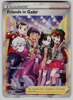 Friends in Galar TG23/TG30 Ultra Rare Silver Tempest Trainer Gallery Pokemon NM - Image 1