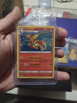 Pokemon Special Delivery Charizard SWSH075 Pokemon Promo Sealed - Image 1