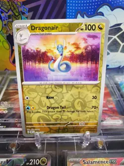Dragonair 158/197 Reverse Holo Uncommon Rare Pokemon TCG S&V Obsidian Flames - Image 1