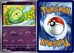 Solosis (Poke Ball Pattern) 037/086 Holo Common Black Bolt Pokemon Near Mint - Image 3