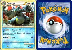 Feraligatr 20/123 Rare HeartGold & SoulSilver Pokemon Near Mint - Image 3