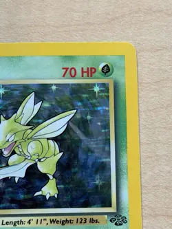 1999 Pokemon Jungle 1st Edition Scyther Holo 10/64 - Image 4