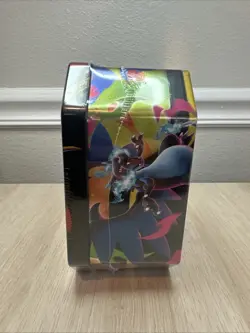 Pokemon Mega Charizard ex Factory Sealed Tin Box - Charizard Y - 4 Booster Packs - Image 4