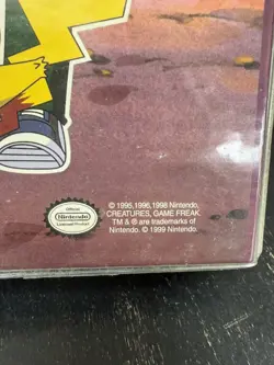 1999 Nintendo Original Pokemon Card Game 3-ring Binder Ash, Friends (CP3014916) - Image 4