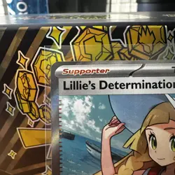Pokemon TCG Lillie's Determination 169/132 Me01: Mega Evolution Holo - Image 3