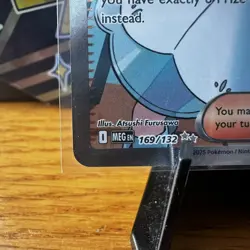 Pokemon TCG Lillie's Determination 169/132 Me01: Mega Evolution Holo - Image 5