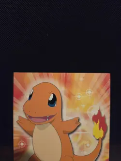 Charmander #04 1999 Topps Pokemon TV Animation Series 1 Non Holo Vintage Blue 🌟 - Image 2