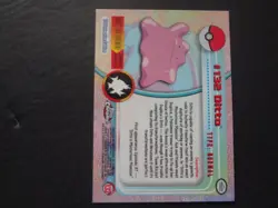 2000 Topps Pokemon Chrome #132 Ditto Series 2 Trading Cards LP - Image 2