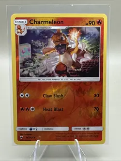 Charmeleon 19/147 Uncommon Burning Shadows Pokemon Reverse Holo Near Mint - Image 1