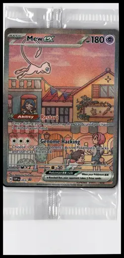 Mew ex SV: Scarlet & Violet Promo Cards #053 Near Mint or Better - Image 1