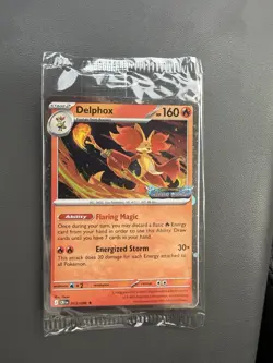 Pokemon TCG: Chaos Rising Delphox 013/086 Stamped Promo SEALED - Image 1